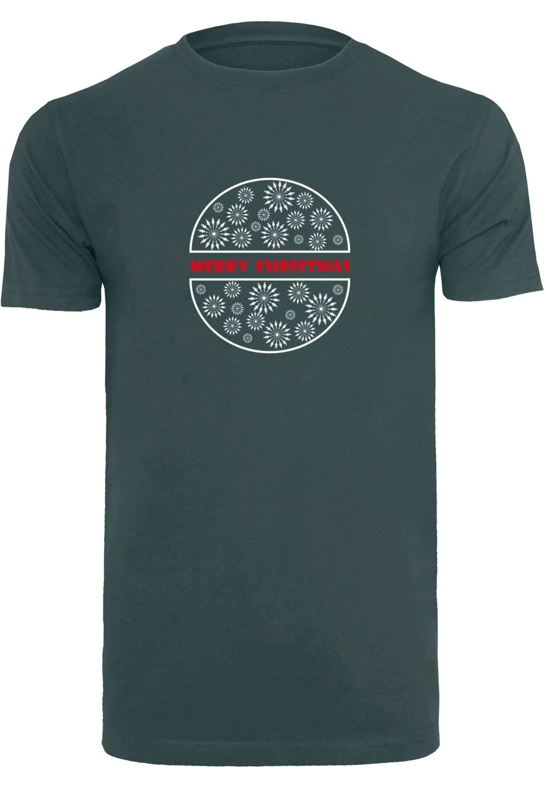 Merchcode T-Shirt "Merchcode Herren Merry Christmas T-Shirt Round Neck" günstig online kaufen