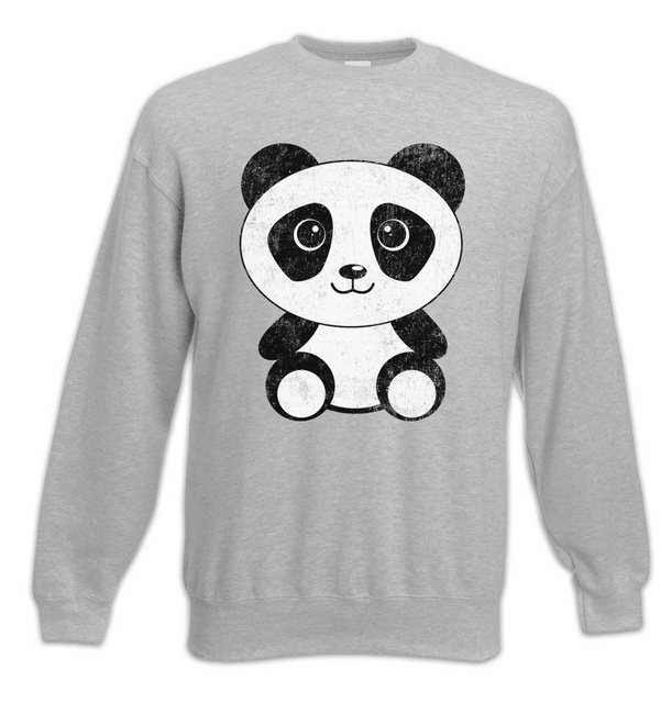 Urban Backwoods Sweatshirt Panda I Sweatshirt Comic Look Bear Bär Cutie Süß günstig online kaufen