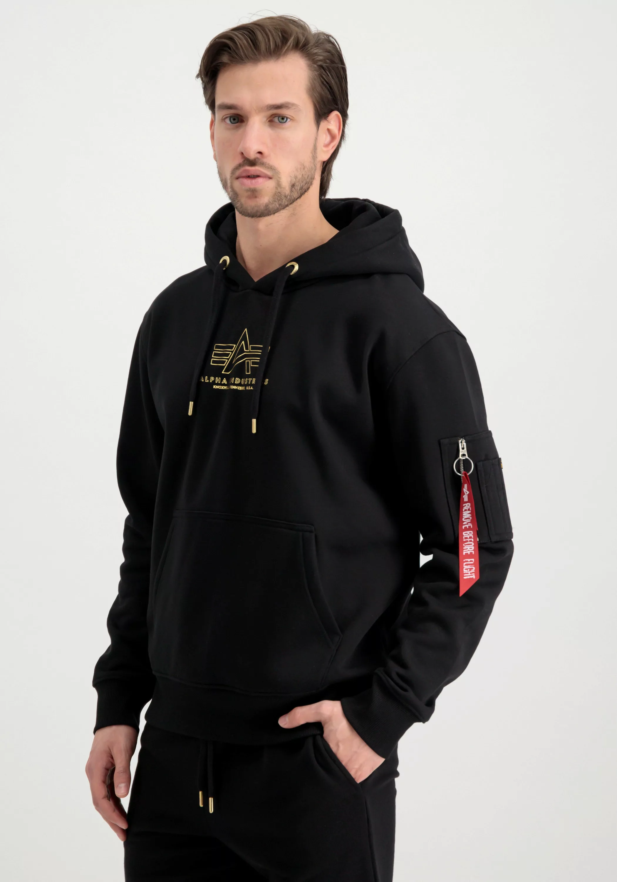 Alpha Industries Hoodie "ALPHA INDUSTRIES Men - Hoodies Basic Hoody ML Foil günstig online kaufen