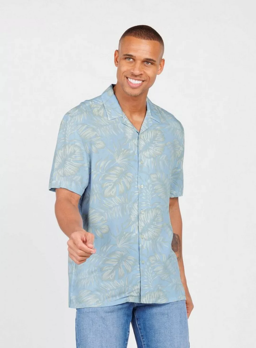 Key Largo Hawaiihemd Herren Hawaii Freizeit Hemd Barbados MSH00011 Regular günstig online kaufen