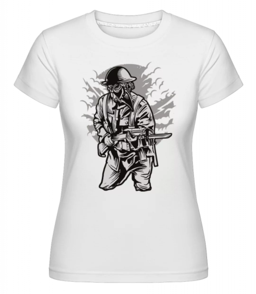 Steampunk Style Soldier · Shirtinator Frauen T-Shirt günstig online kaufen