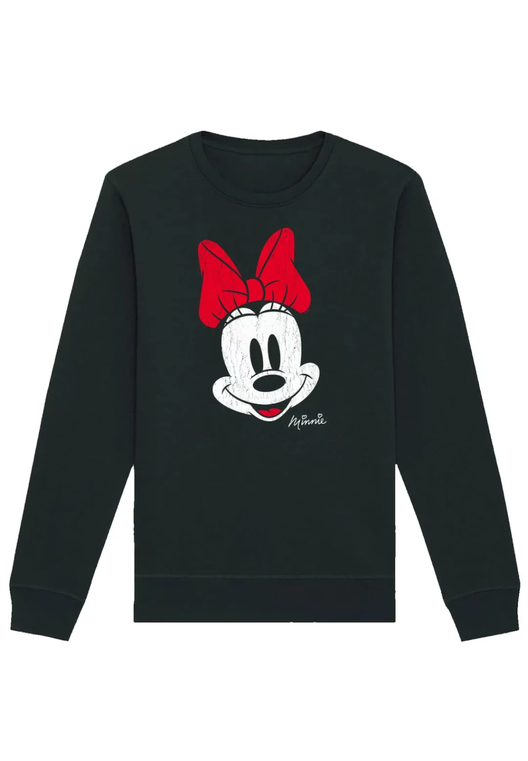 F4NT4STIC Sweatshirt "Disney Micky Maus Minnie Gesicht Vintage Look", Premi günstig online kaufen