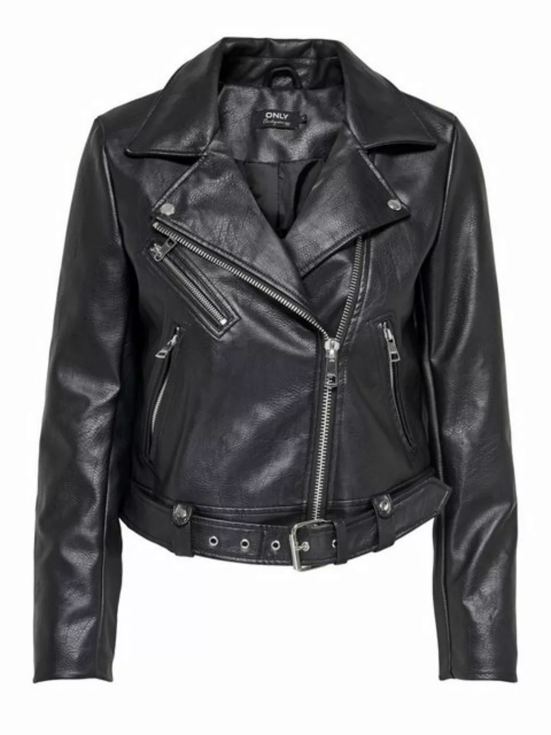 ONLY Lederimitatjacke ONLVERA FAUX LEATHER BIKER CC OTW mit Biker Details günstig online kaufen