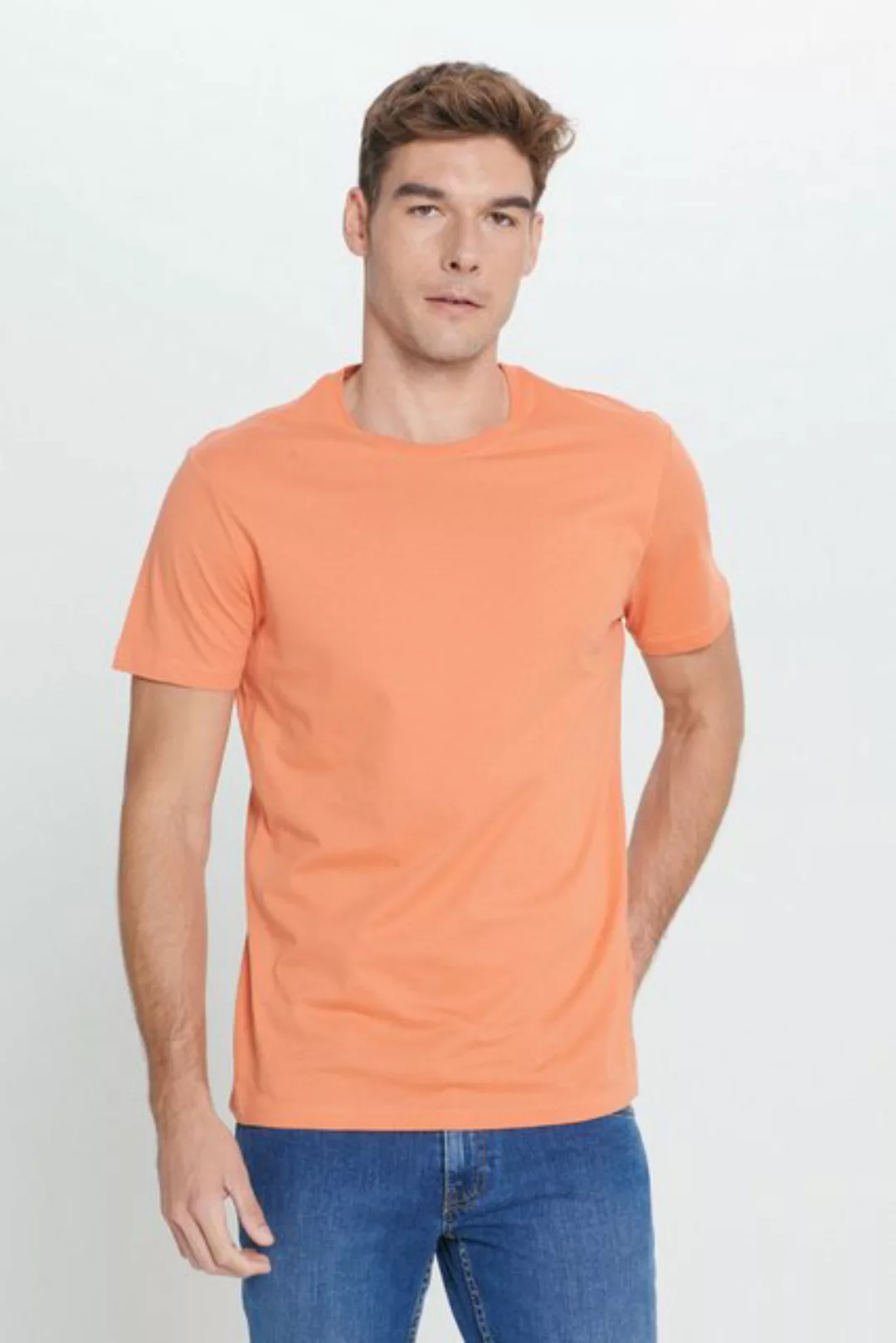 AC&Co T-Shirt AC&CO T-Shirt Männlich Slim Fit günstig online kaufen