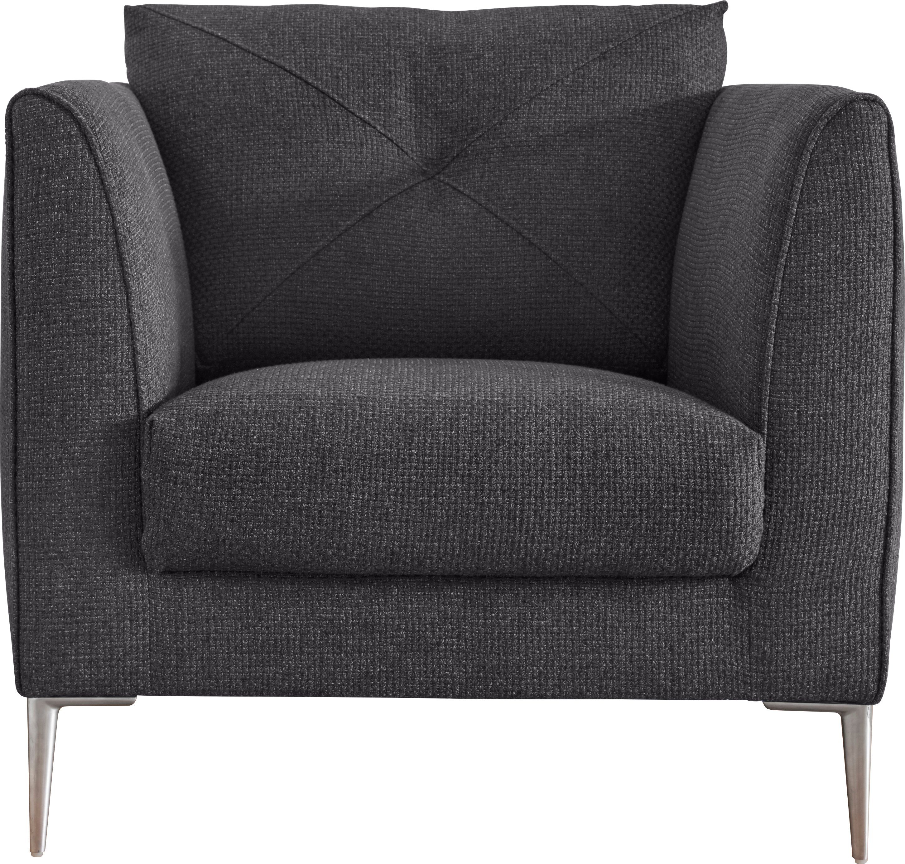 TRENDMANUFAKTUR Sessel "Chilltime, Loungesessel, Komfortsitzhöhe 46cm, Brei günstig online kaufen