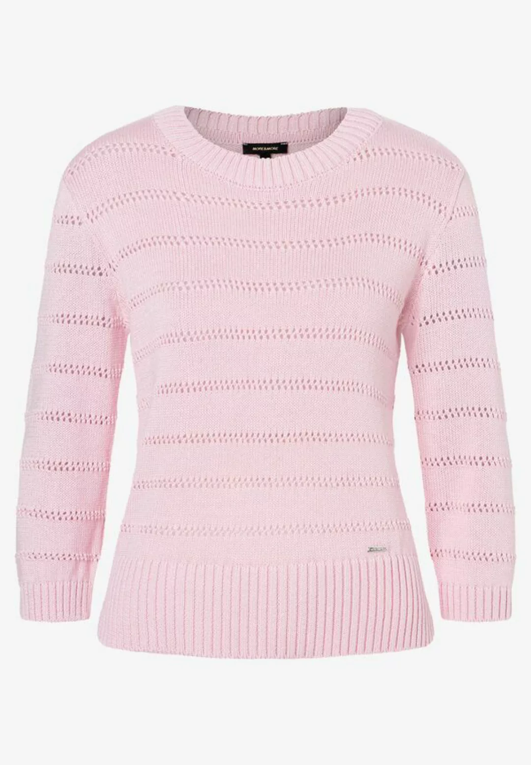 Ajour Pullover, sorbet rose, Frühjahrs-Kollektion günstig online kaufen