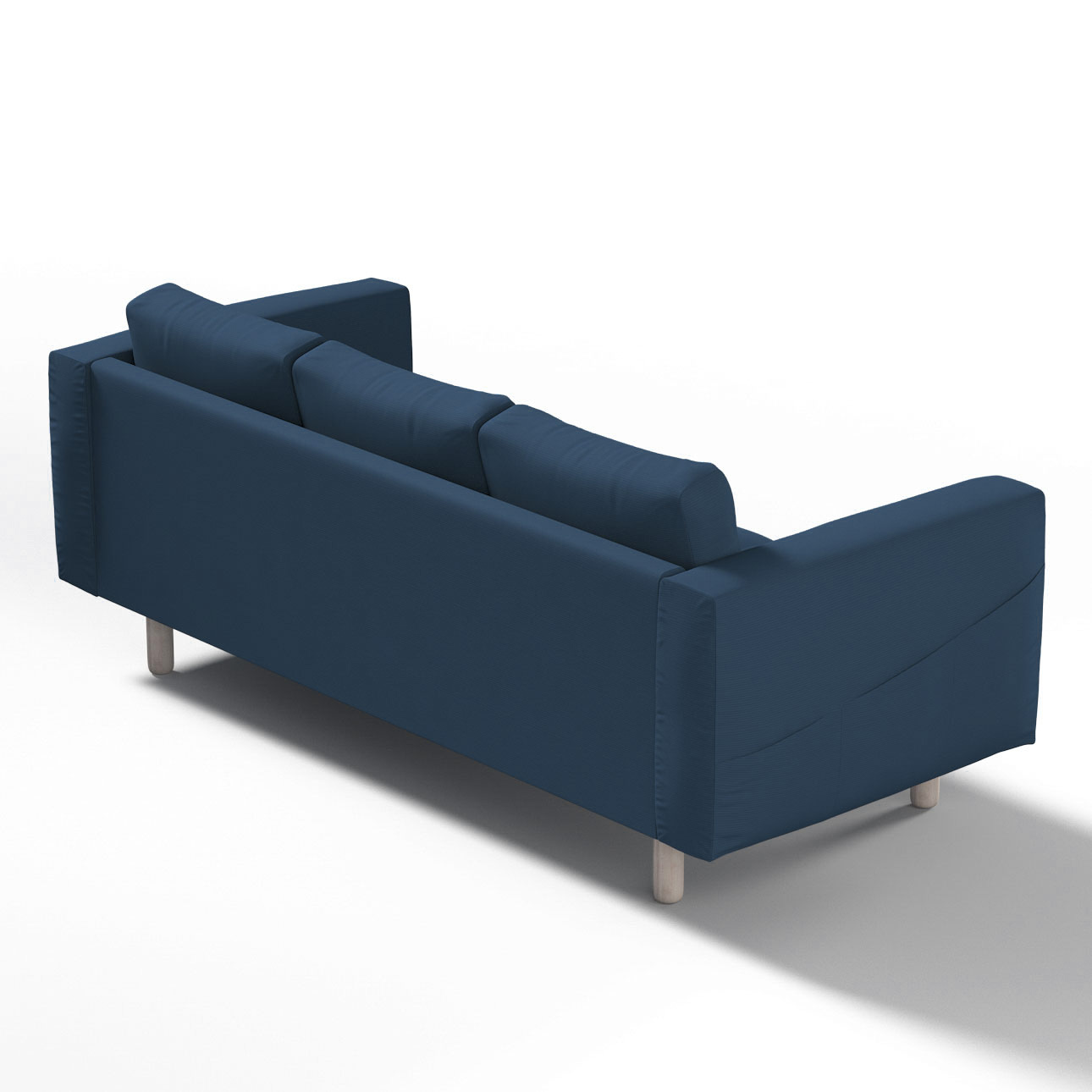 Bezug für Norsborg 3-Sitzer Sofa, marinenblau , Norsborg 3-Sitzer Sofabezug günstig online kaufen