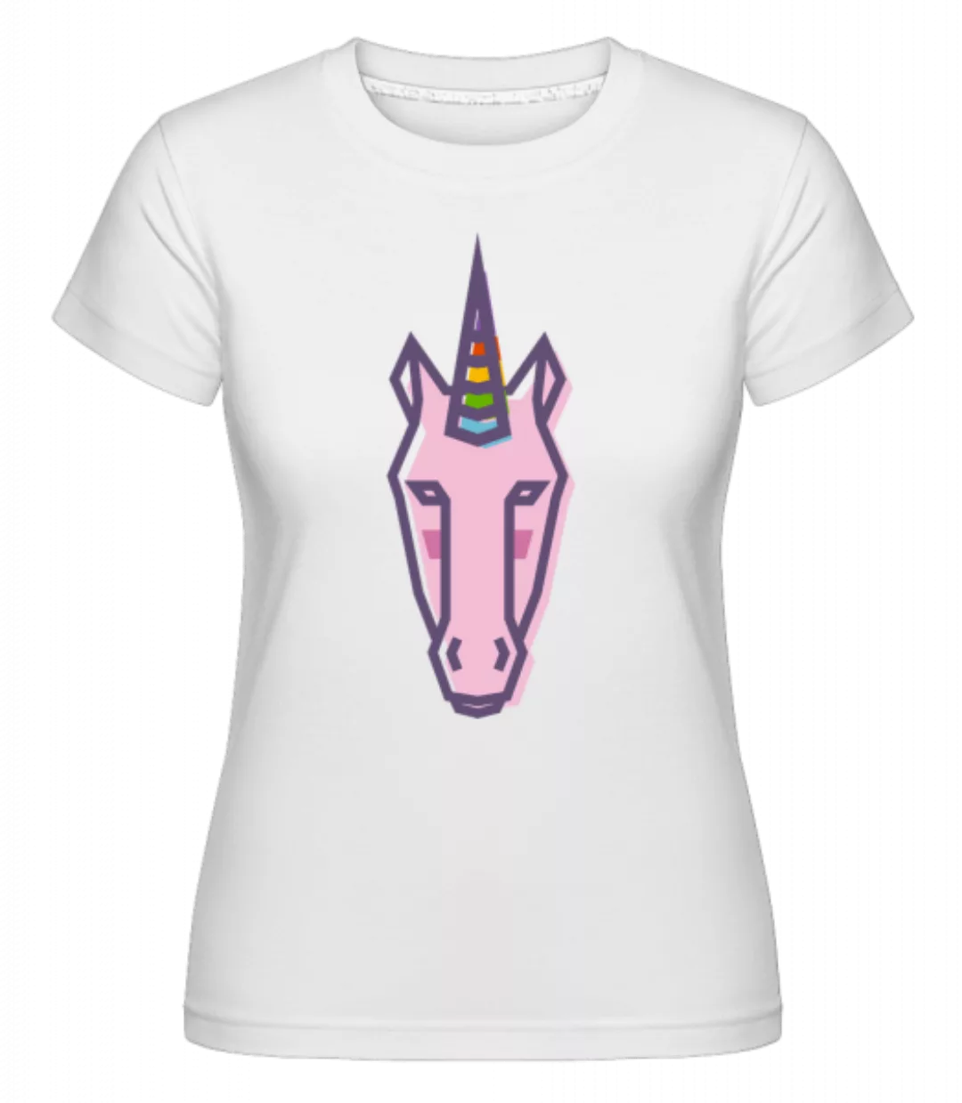 Einhorn Kantig · Shirtinator Frauen T-Shirt günstig online kaufen