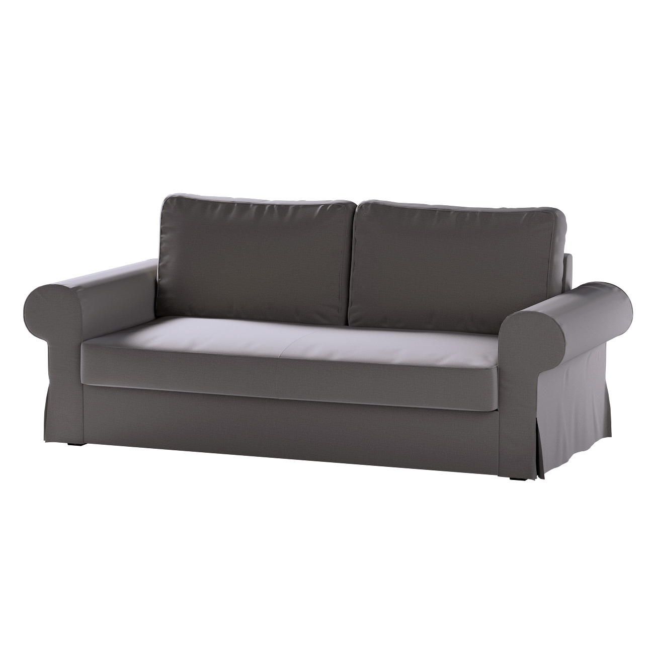 Bezug für Backabro 3-Sitzer Sofa ausklappbar, braun, Bezug für Backabro 3-S günstig online kaufen