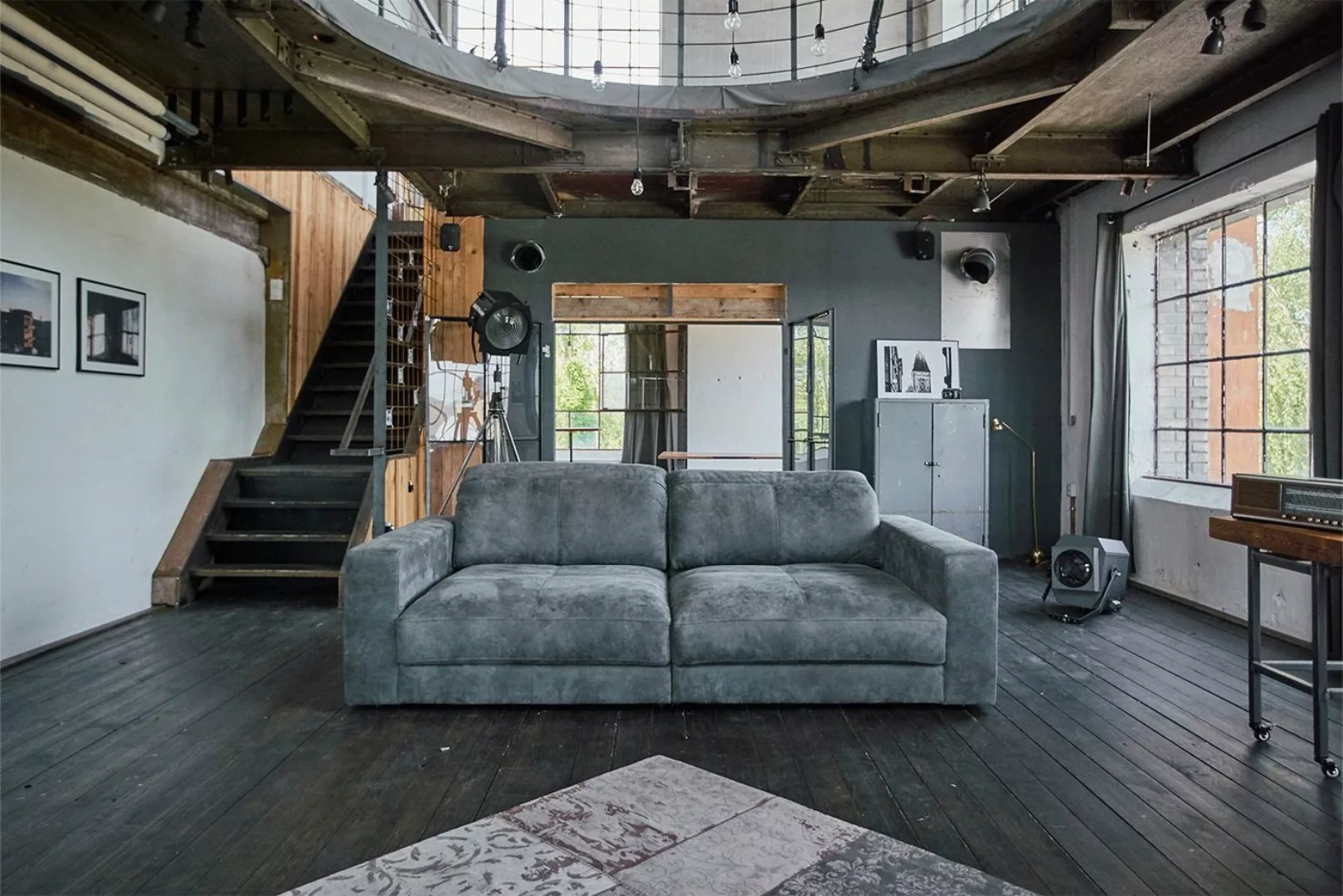 KAWOLA Big-Sofa GIGANT, 3,5-Sitzer Leder versch. Ausführungen günstig online kaufen