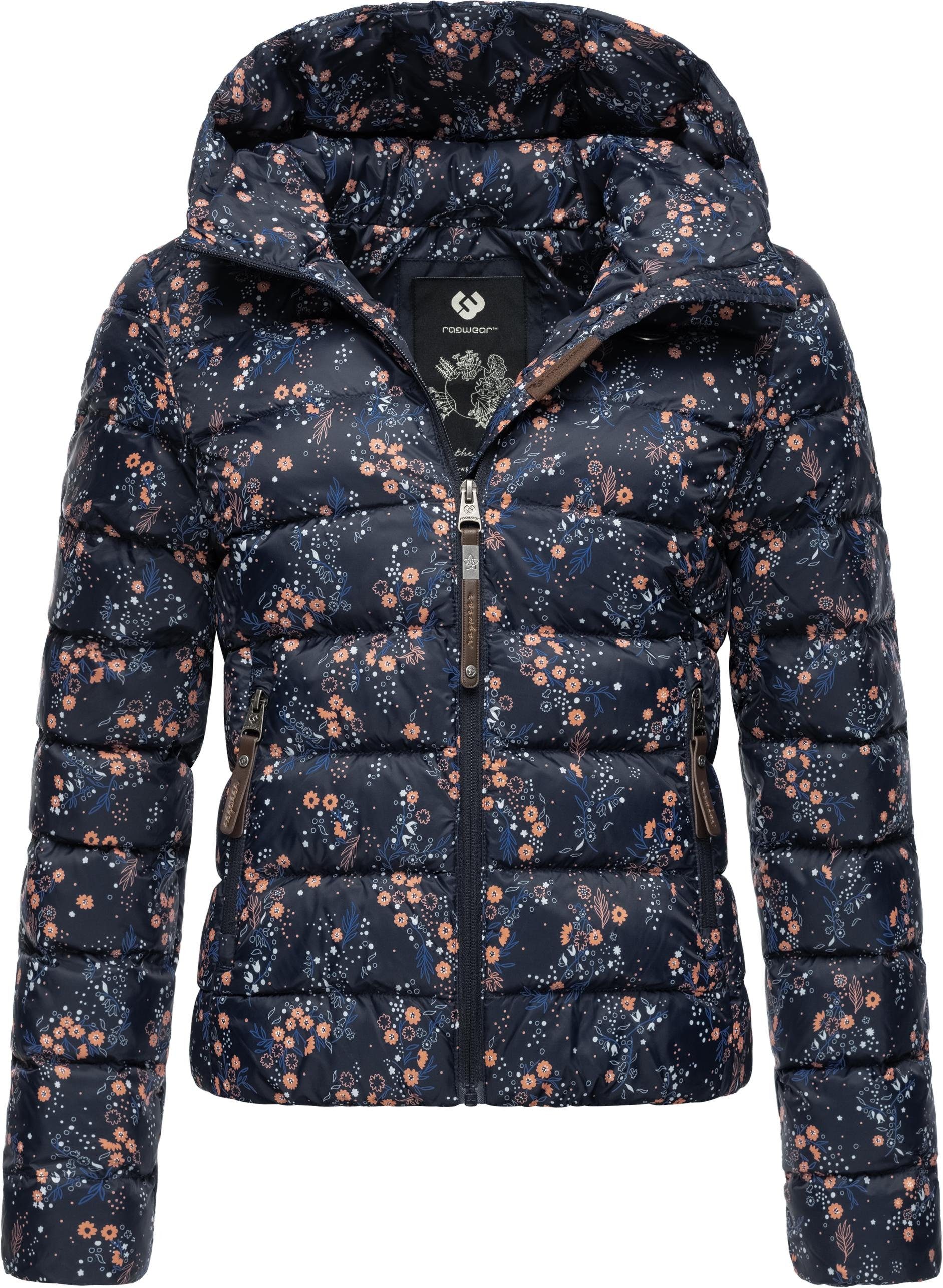 Ragwear Steppjacke Tiasa Geblümte Winterjacke mit günstig online kaufen