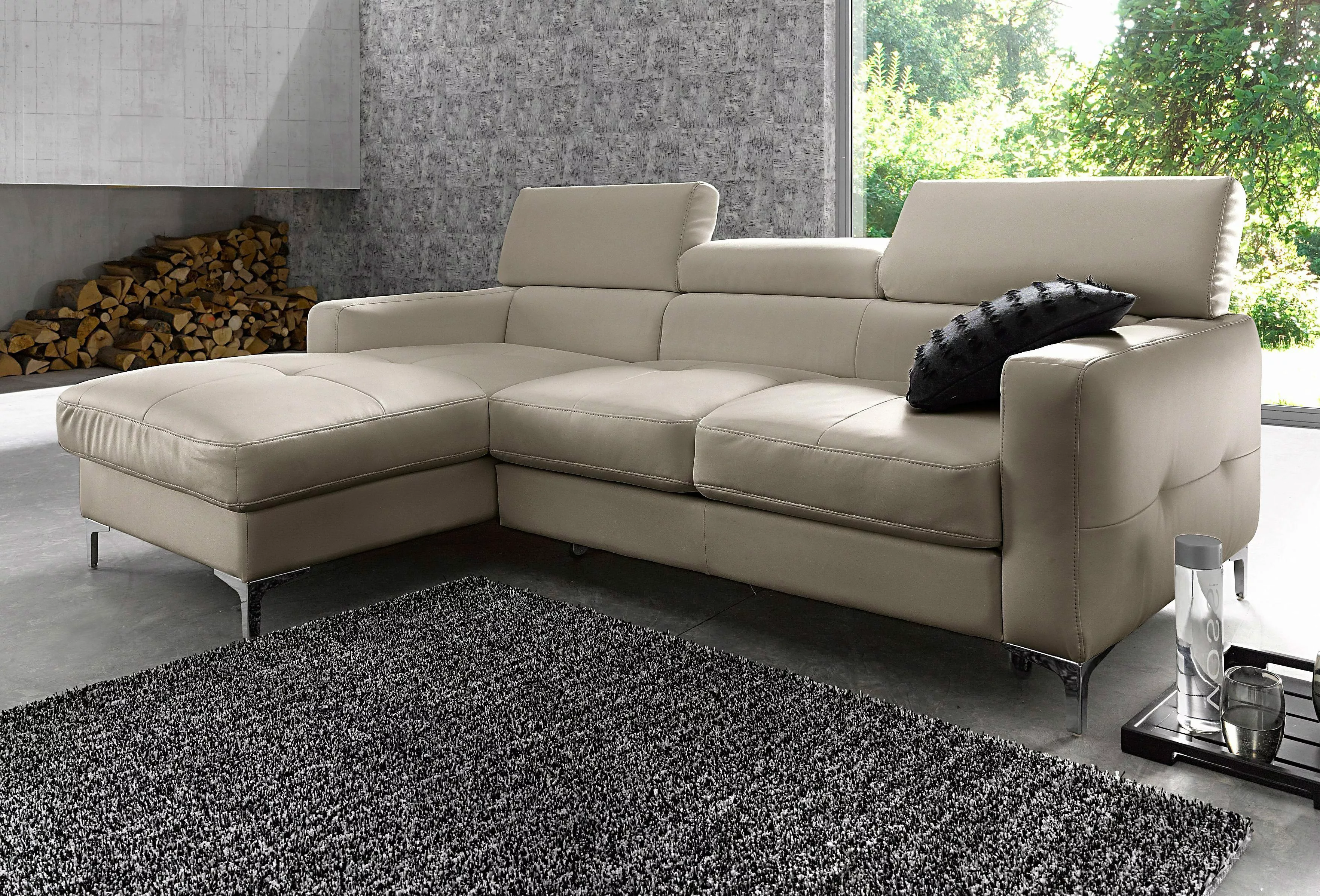 COTTA Polstergarnitur "Sammy L-Form", (Set), Set bestehend aus: Ecksofa mit günstig online kaufen