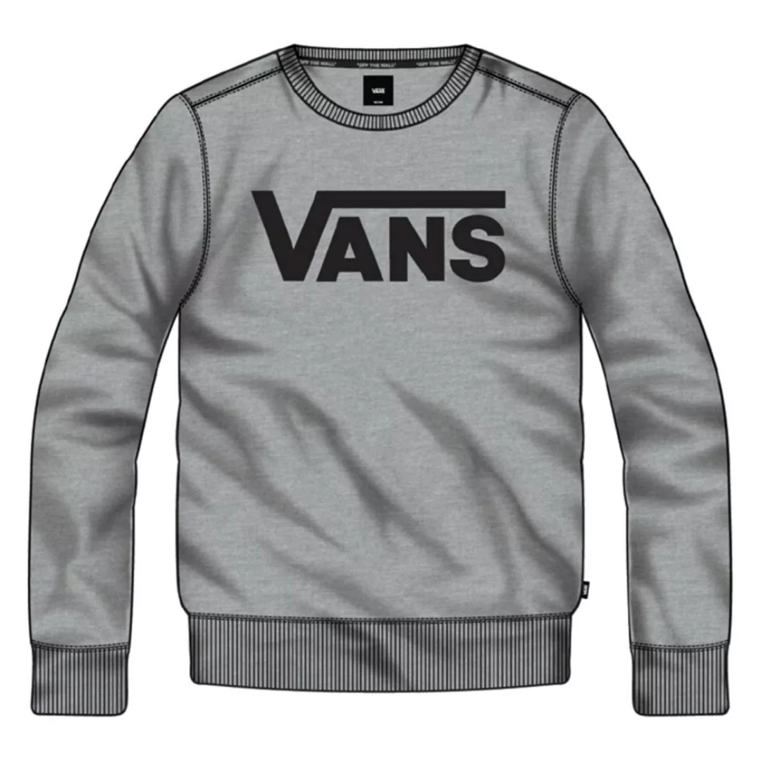 Vans Classic Crew Ii Sweatshirt XS Cement Heather / Black günstig online kaufen