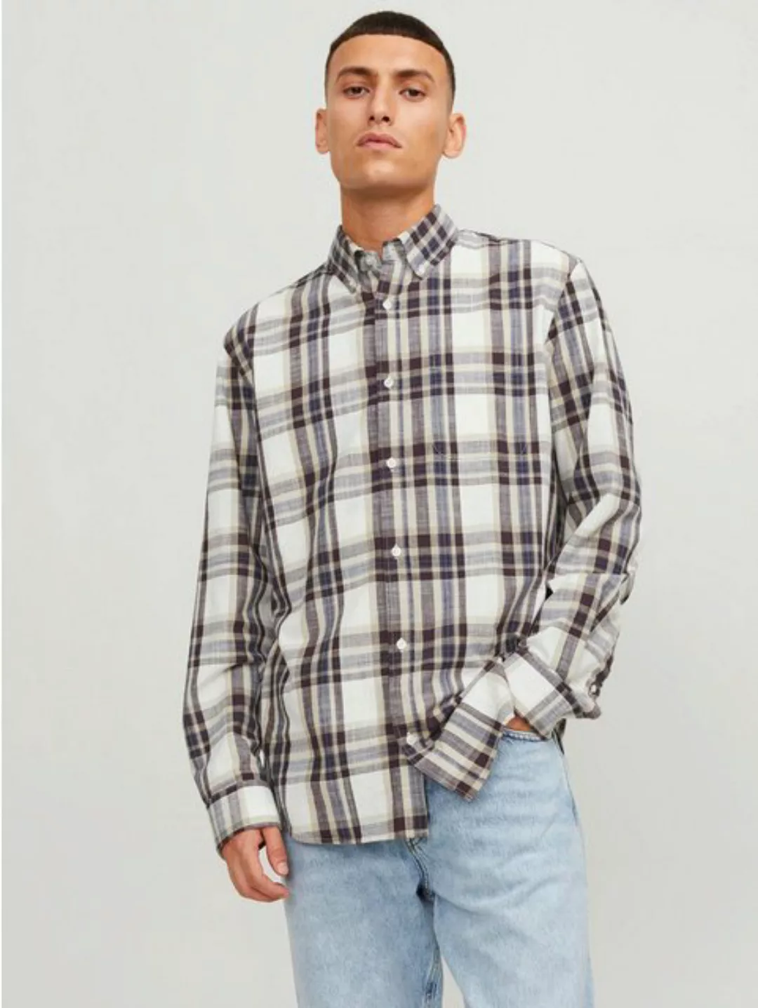 Jack & Jones Langarmhemd Blubrook (1-tlg) günstig online kaufen