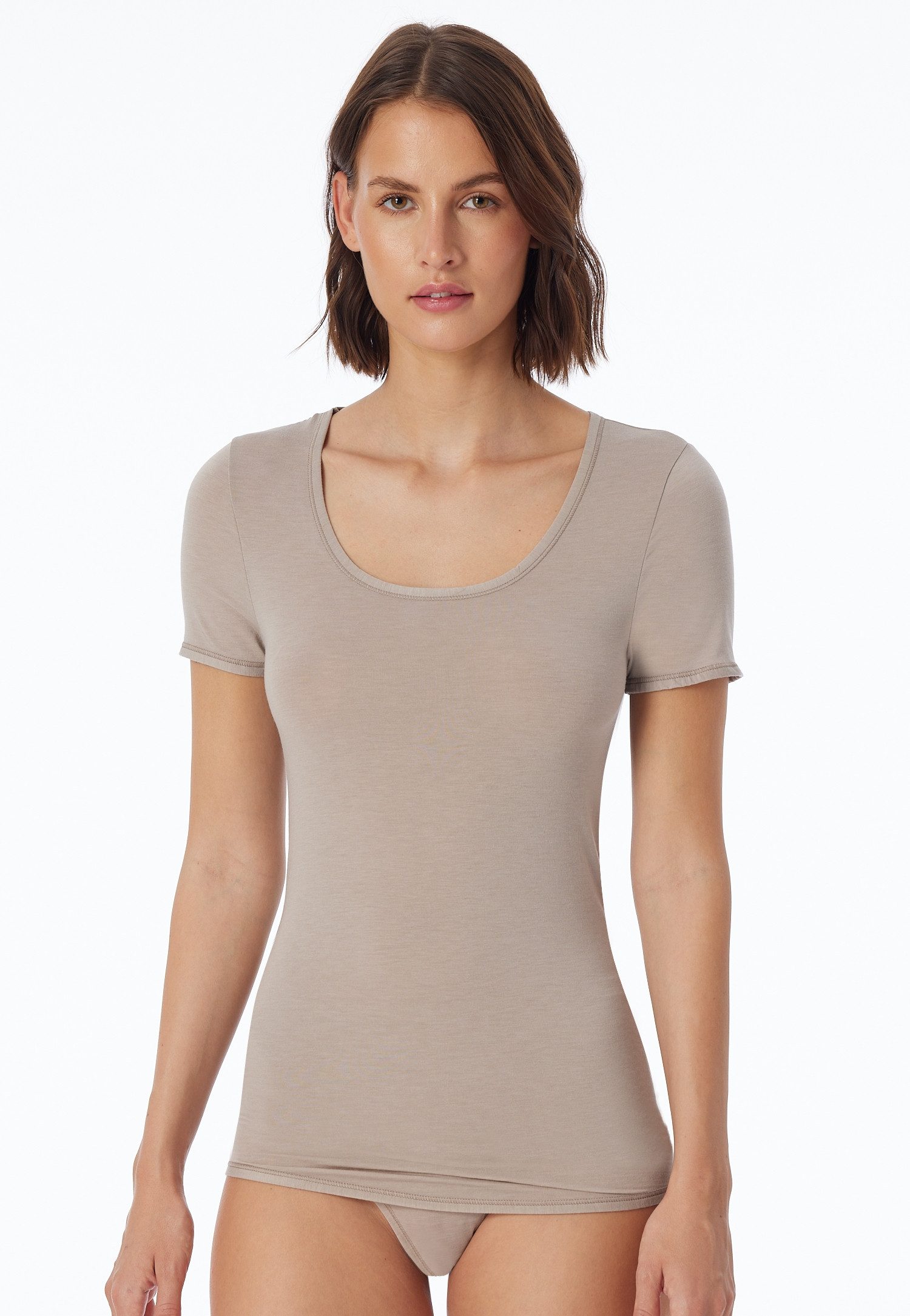 Schiesser Kurzarmshirt Personal Fit Rundhalsausschnitt, Single günstig online kaufen