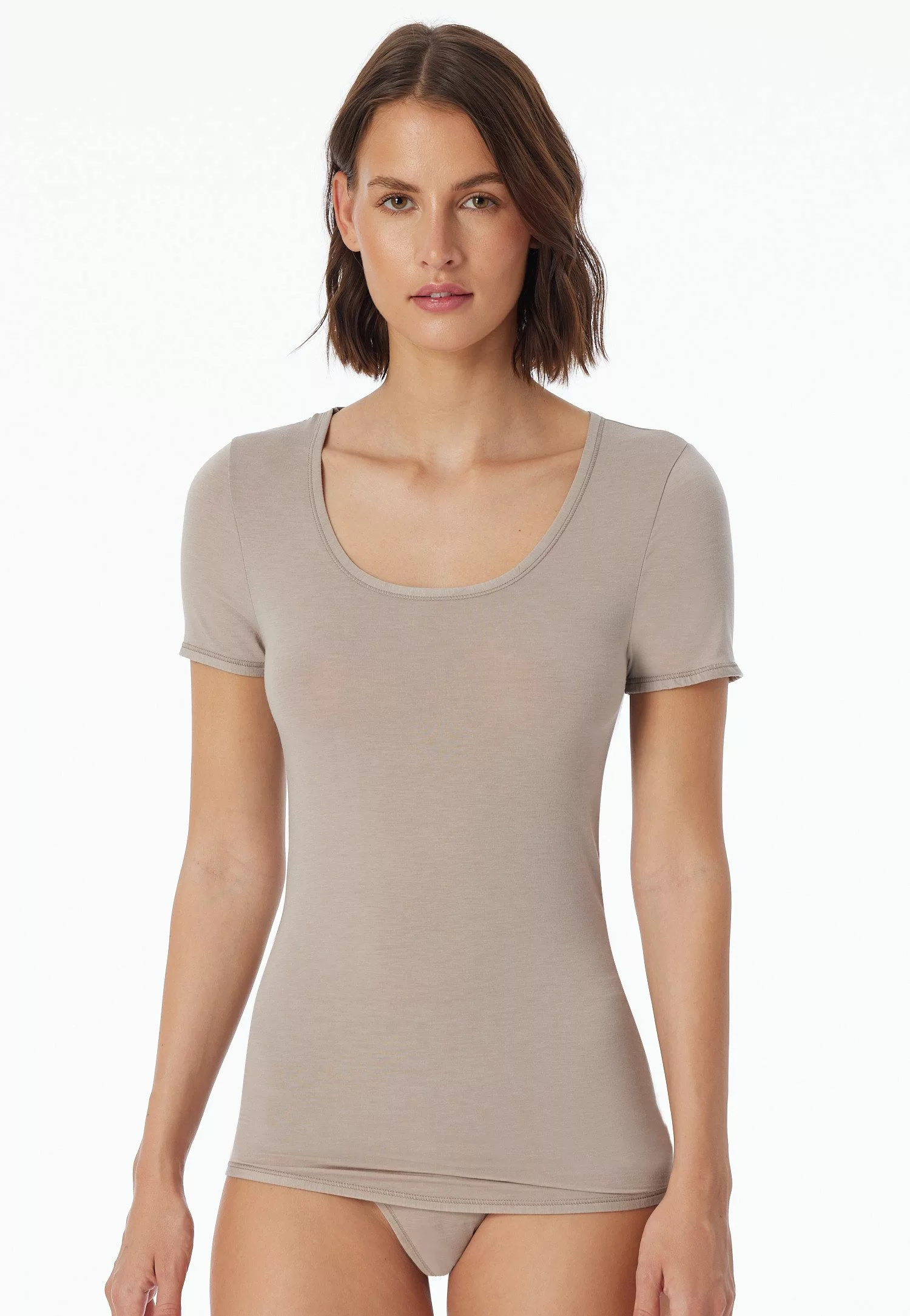 Schiesser Kurzarmshirt Personal Fit Rundhalsausschnitt, Single günstig online kaufen