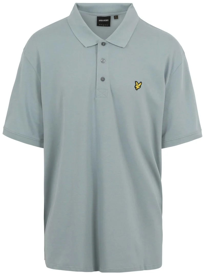 Lyle und Scott Plussize Poloshirt Slate Blau - Größe 3XL günstig online kaufen