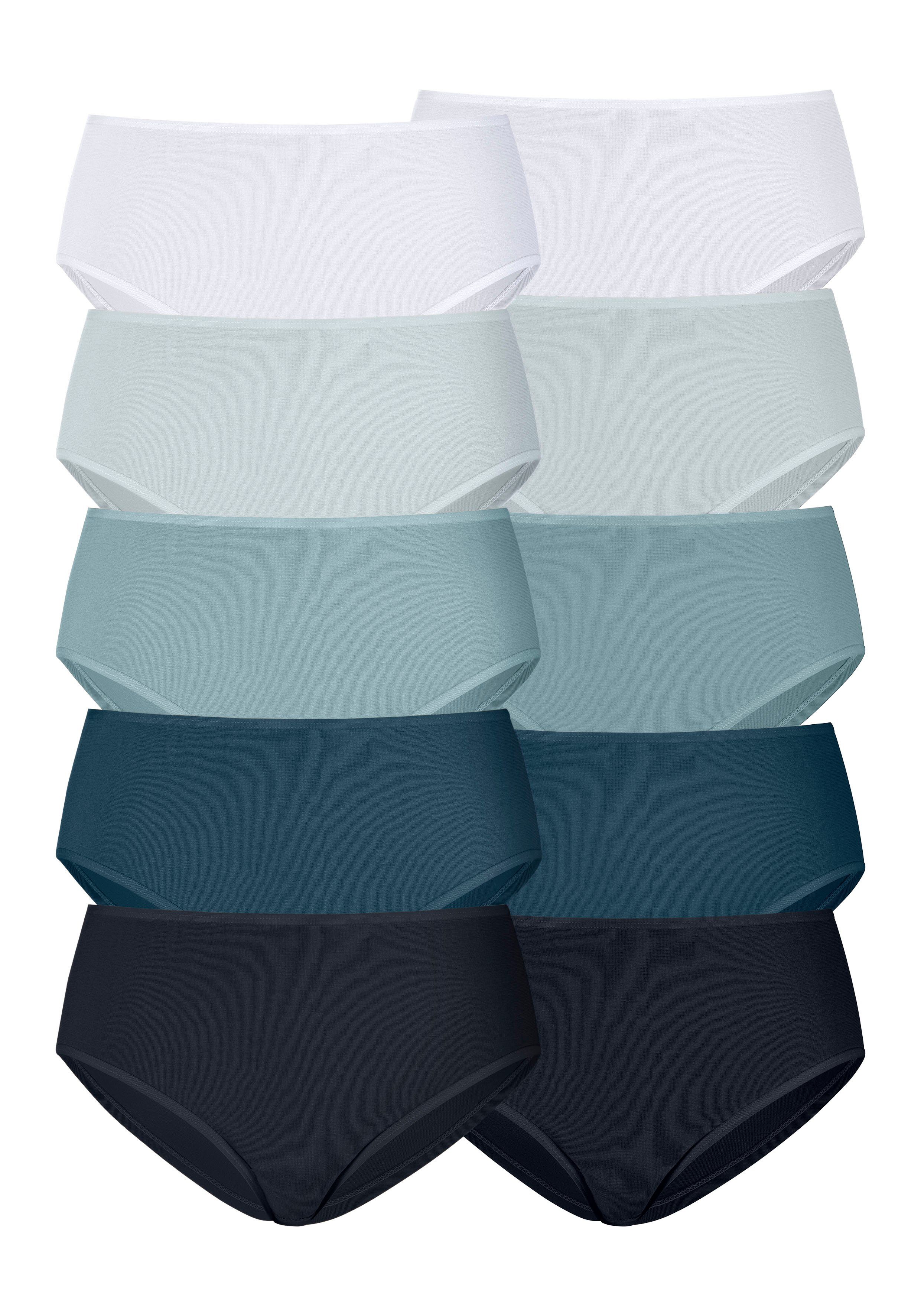 petite fleur Hüftslip (10er-Pack) aus elastischer günstig online kaufen