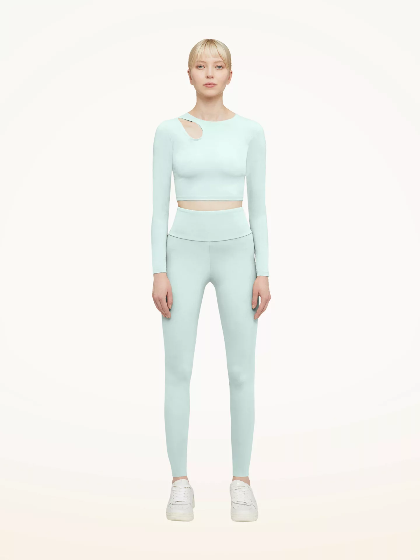 Wolford - Warm Up Leggings, Frau, aqua, Größe: 34 günstig online kaufen