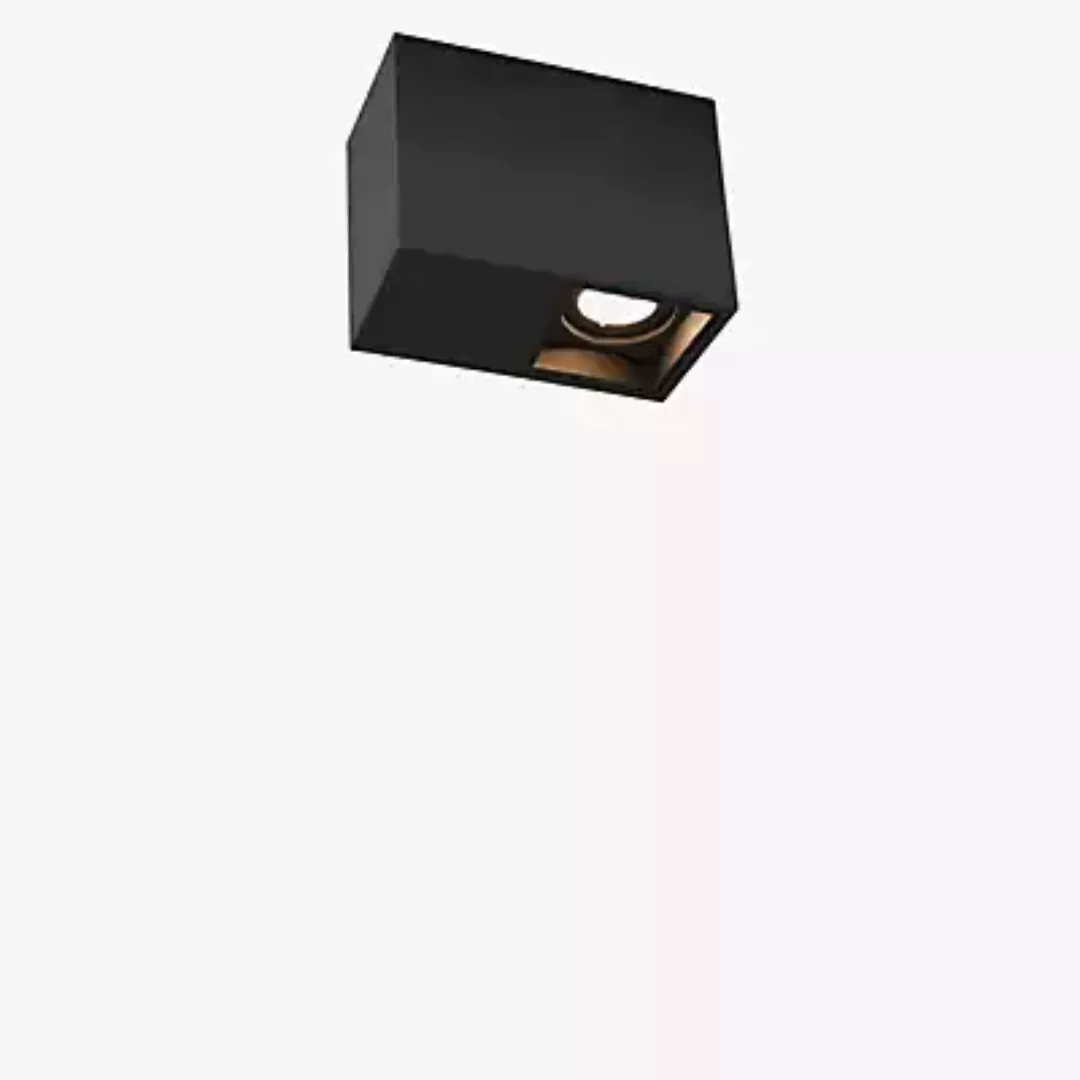 Wever & Ducré Plano Petit 1.0 Spot LED, schwarz - 2.700 K günstig online kaufen