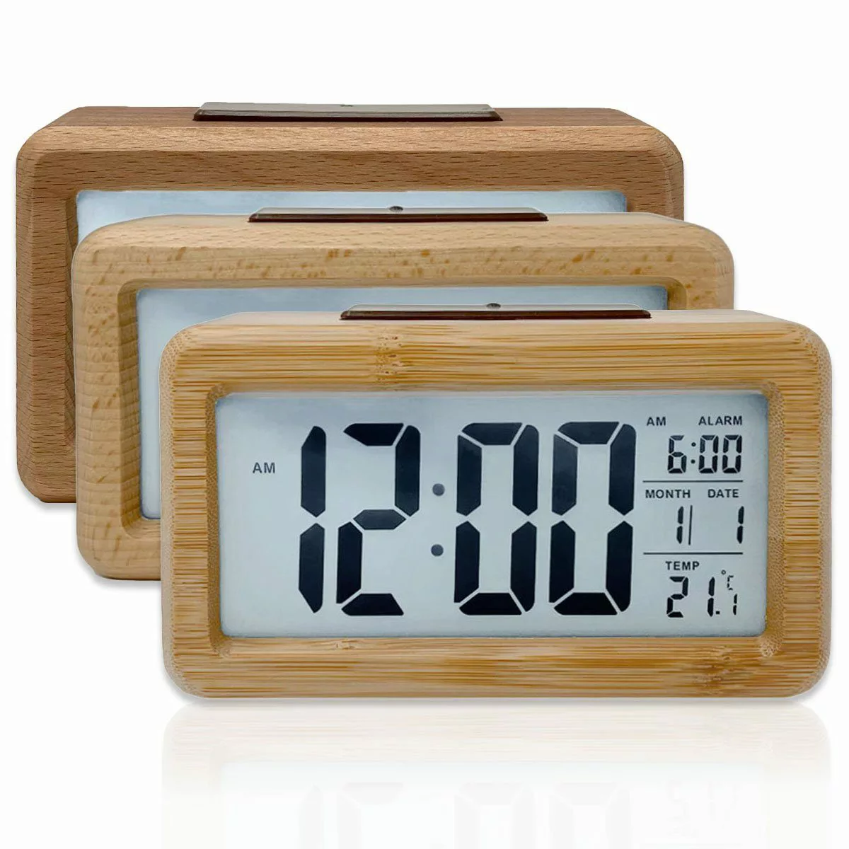 mixed 24 Wecker Wecker in Bambus günstig online kaufen