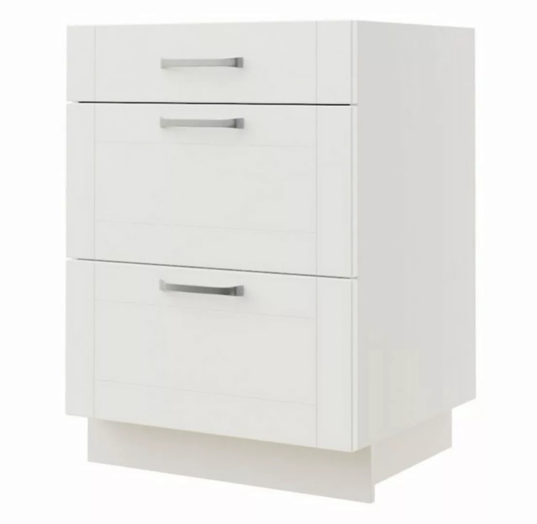 Feldmann-Wohnen Unterschrank Tivoli (Tivoli, 1-St) 60cm Front- und Korpusfa günstig online kaufen