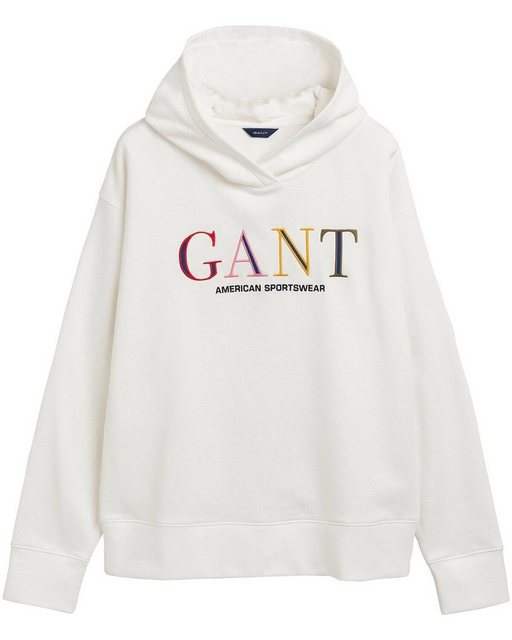 Gant Sweatshirt Hoodie mit Logo günstig online kaufen