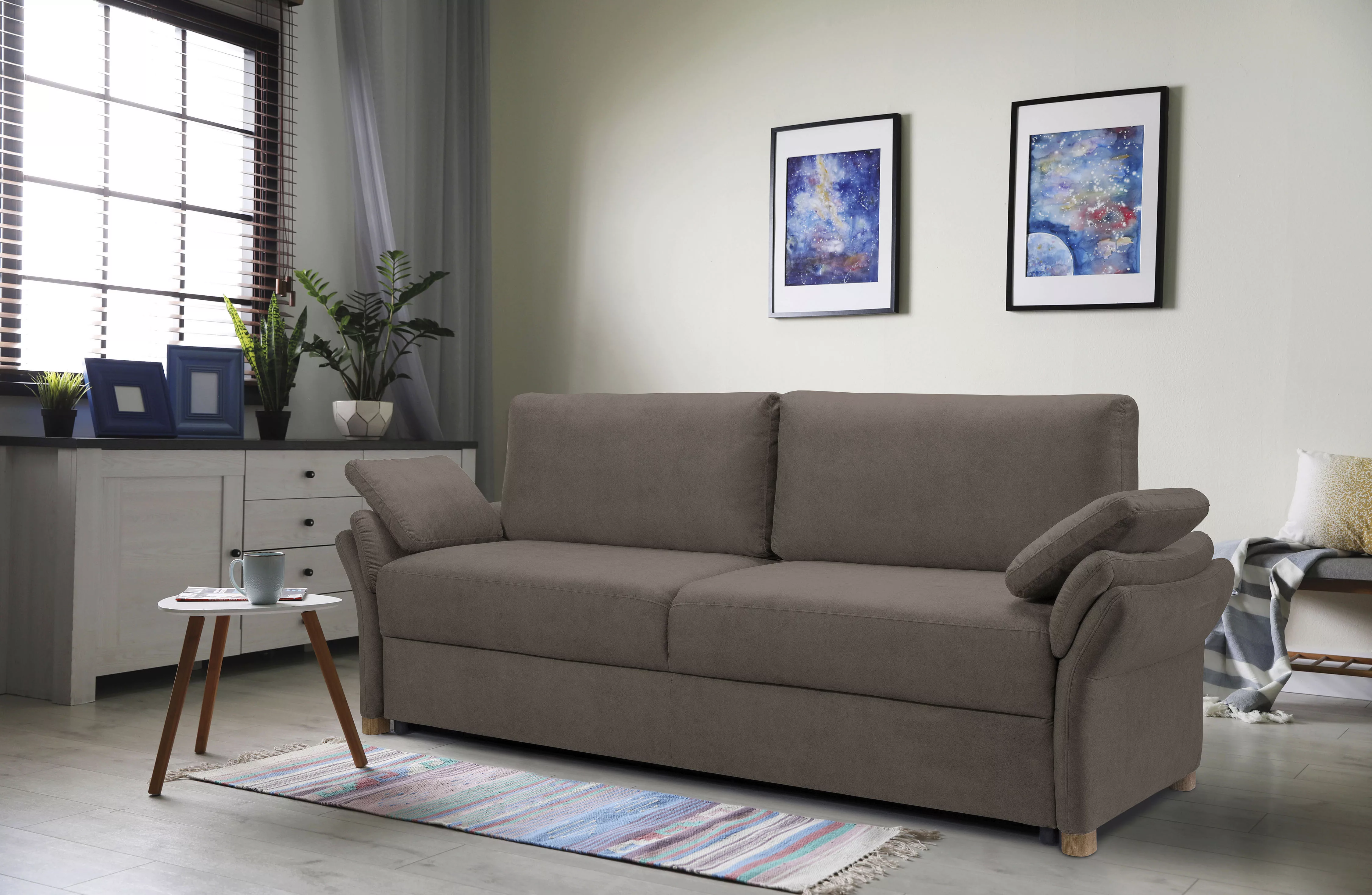 exxpo - sofa fashion 3-Sitzer "hochwertiger Sitzaufbau für hohen Sitzkomfor günstig online kaufen