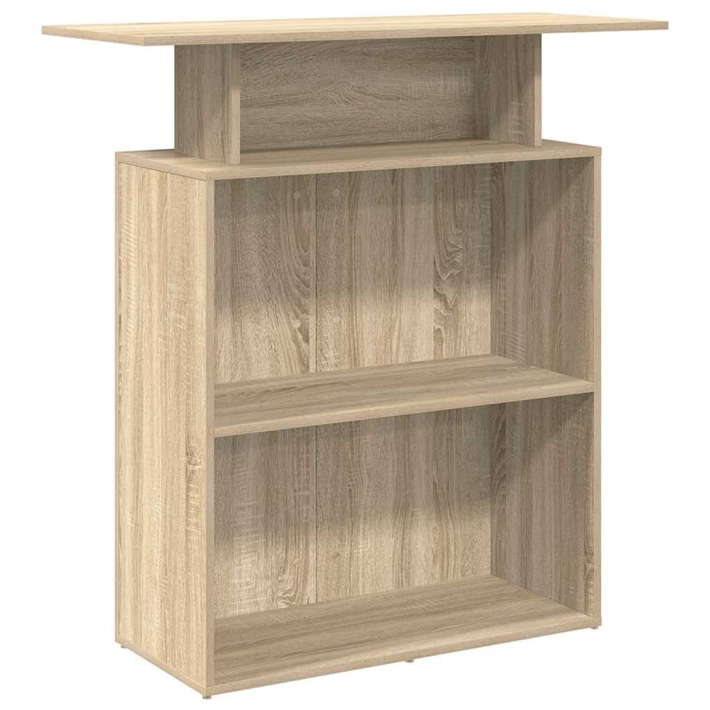 vidaXL Schreibtisch Empfangstheke Sonoma-Eiche 100x40x104 cm günstig online kaufen