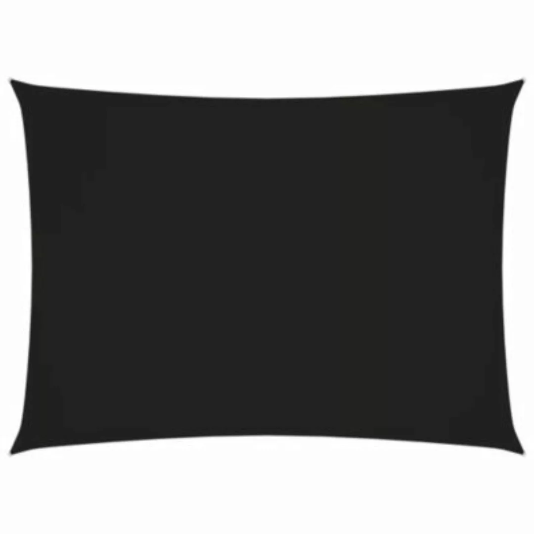 Sonnensegel Oxford-gewebe Rechteckig 2x3,5 M Schwarz günstig online kaufen