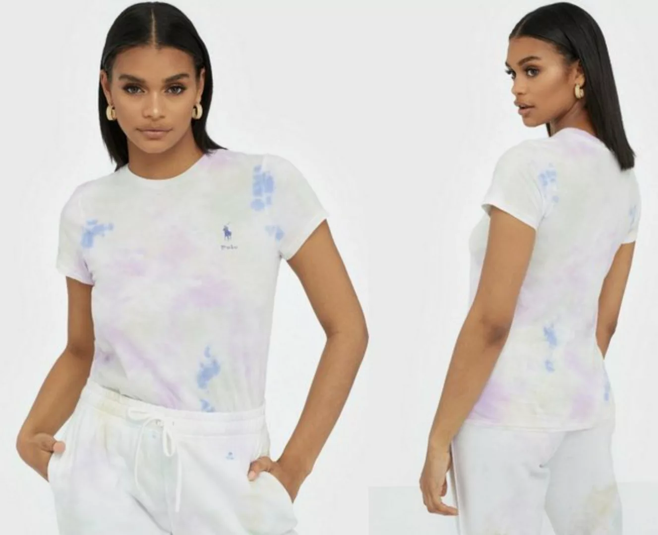 Ralph Lauren T-Shirt POLO RALPH LAUREN TIE-DYE Paint-Splatter T-shirt Batik günstig online kaufen