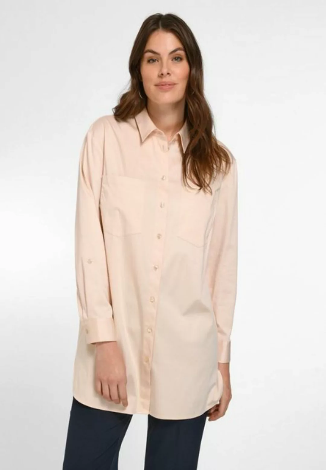 Emilia Lay Klassische Bluse Cotton mit modernem Design günstig online kaufen