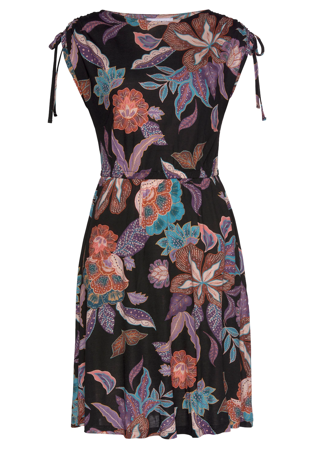 Vivance Jerseykleid, mit großem Blumendruck günstig online kaufen