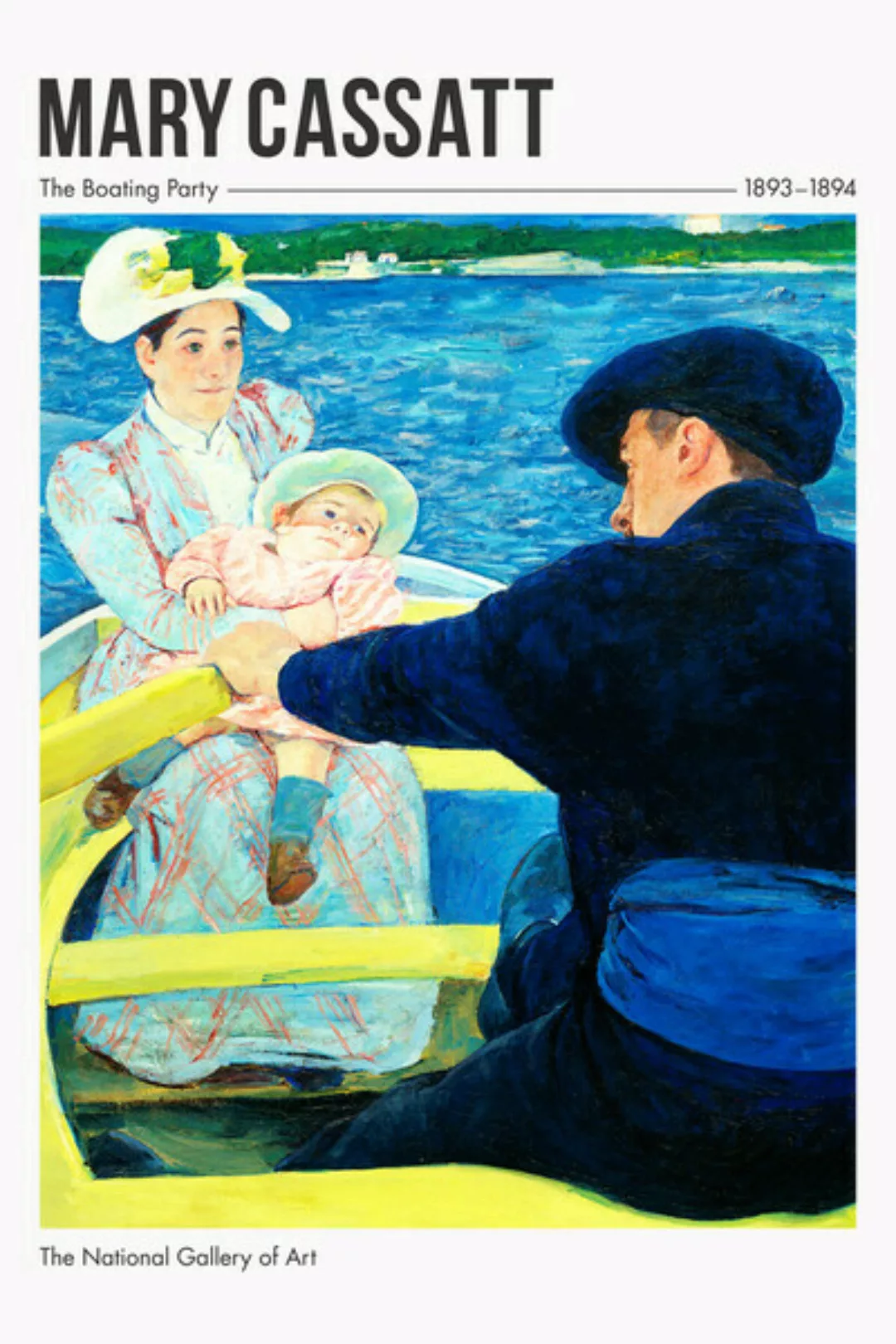 Poster / Leinwandbild - The Boating Party Von Mary Cassatt günstig online kaufen