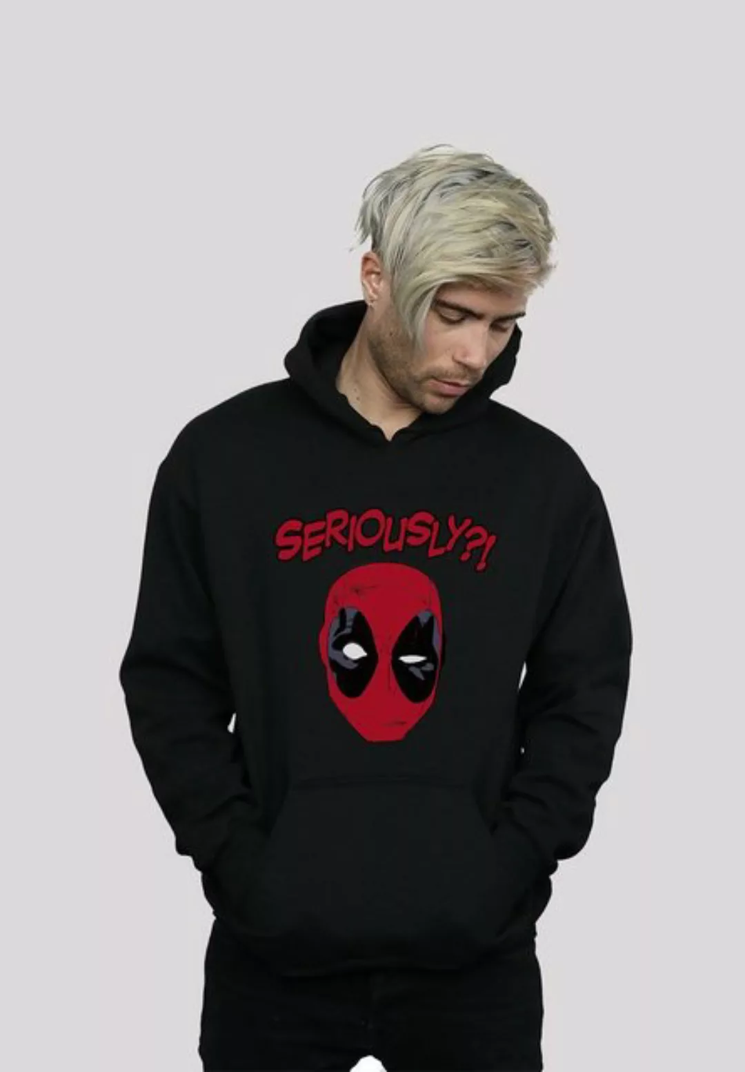 F4NT4STIC Kapuzenpullover "Marvel Deadpool Seriously", Print günstig online kaufen