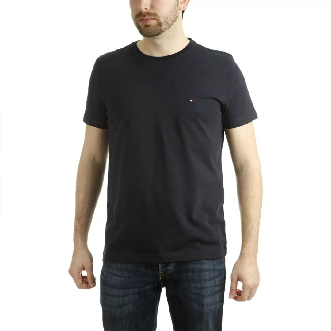 Tommy Hilfiger Flag Kurzärmeliges T-shirt S Midnight günstig online kaufen