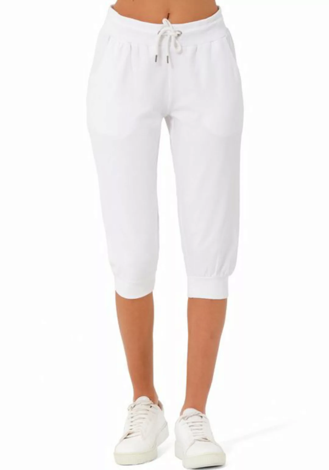 Smith & Solo 3/4-Hose Damen - Jogginghose, kurze Hose, Caprihose Elastikbun günstig online kaufen