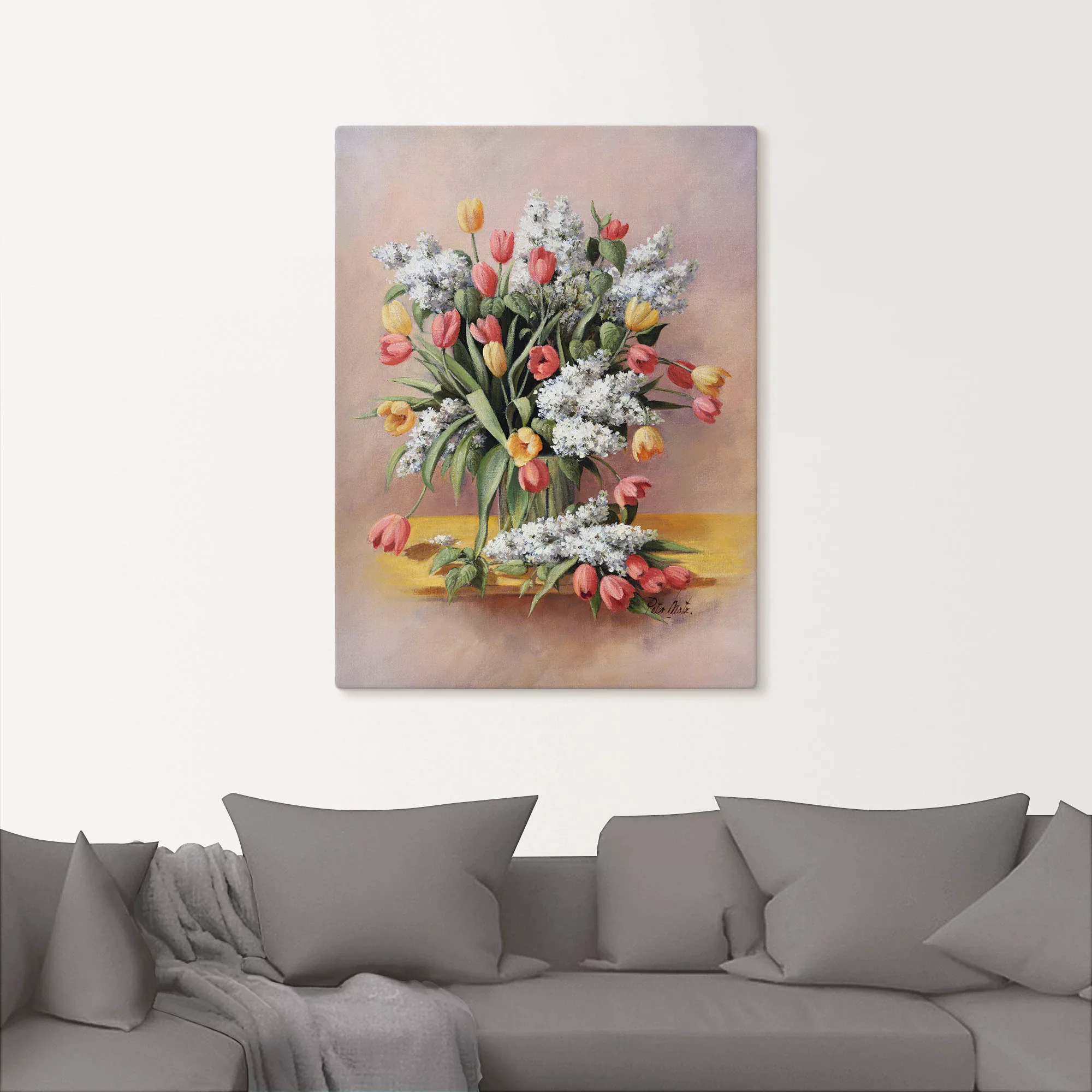 Artland Wandbild "Tulpen II", Blumen, (1 St.) günstig online kaufen