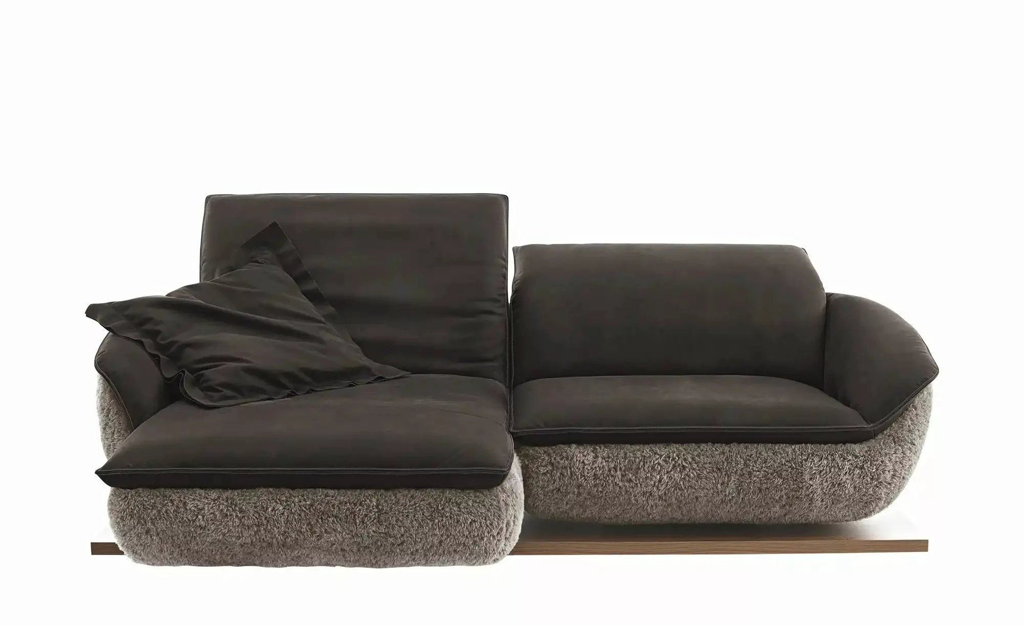 KOINOR Ecksofa  Mooove ¦ braun ¦ Maße (cm): B: 242 H: 99 T: 120.0 Polstermö günstig online kaufen