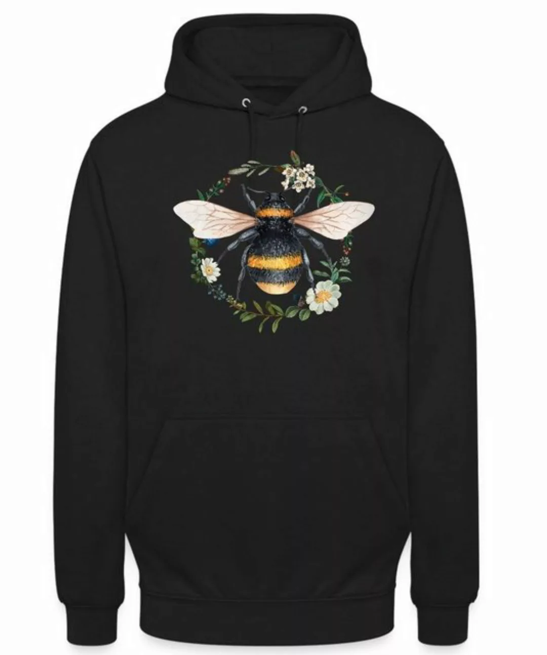 Quattro Formatee Kapuzenpullover Biene Blumen Imker Honig Unisex Hoodie (1- günstig online kaufen