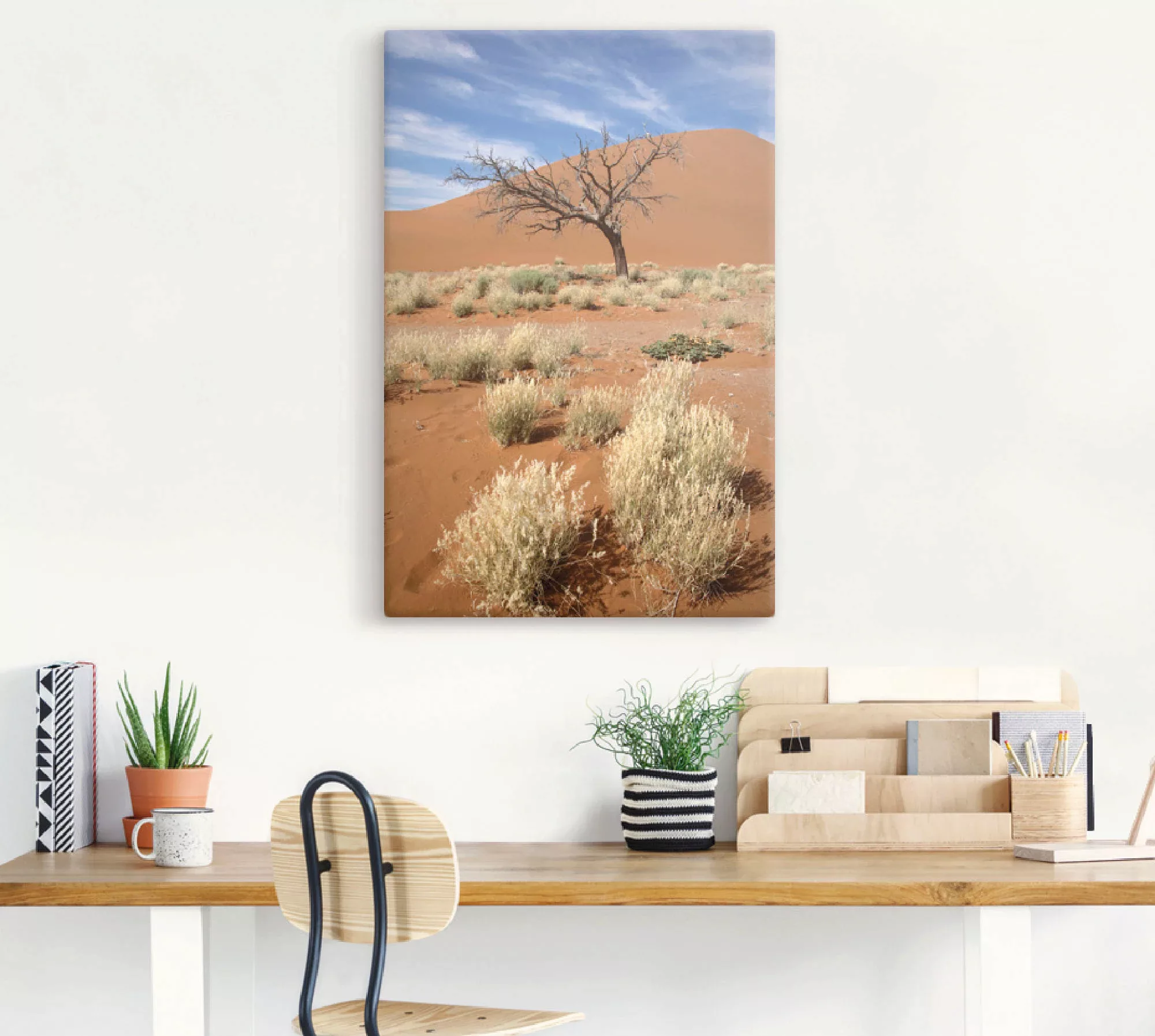 Artland Wandbild "Namib-Wüste 2", Afrika, (1 St.), als Leinwandbild, Poster günstig online kaufen
