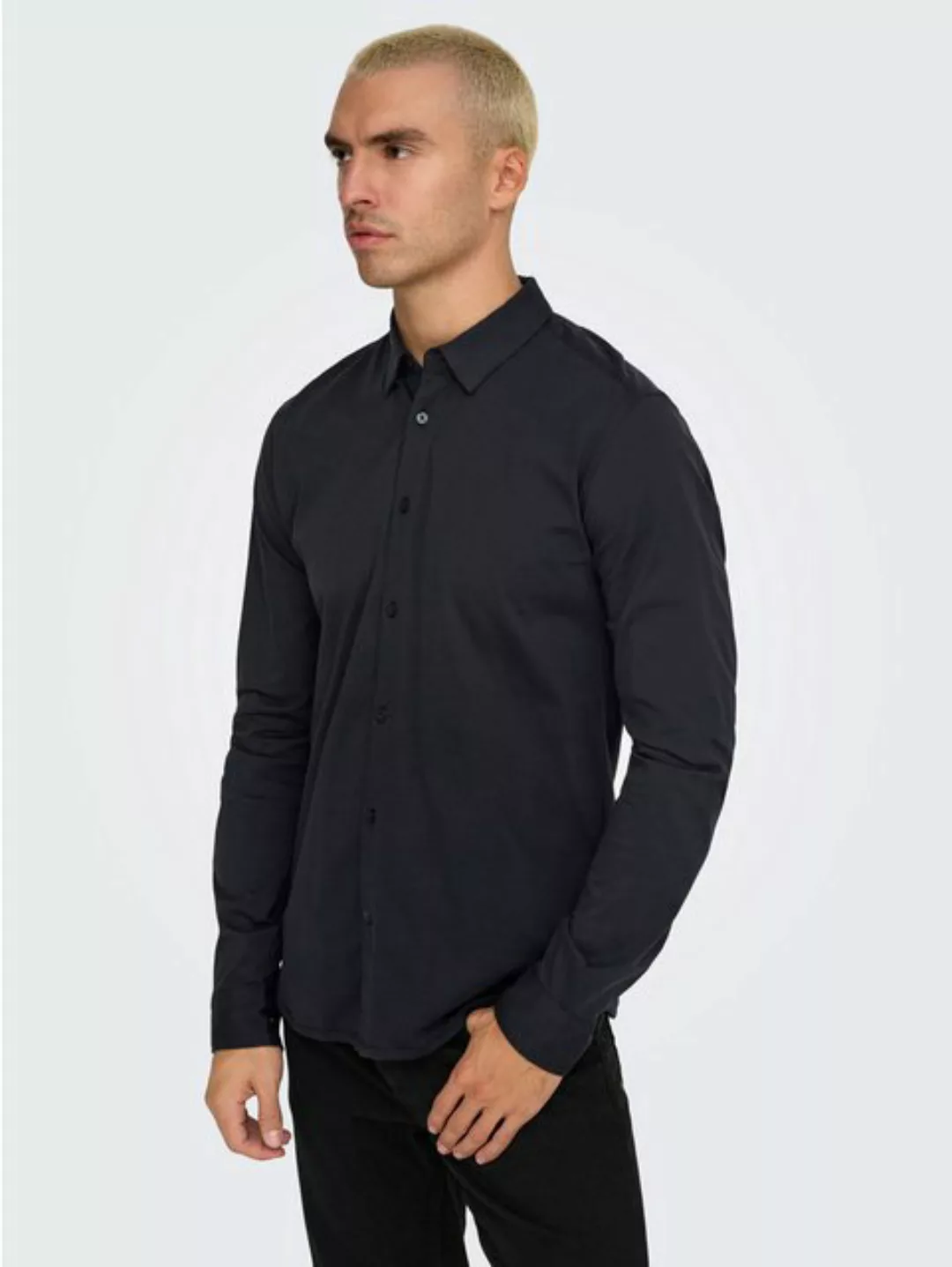 ONLY & SONS Langarmhemd ONSROBIN B/U LS STRETCH SHIRT NOOS günstig online kaufen