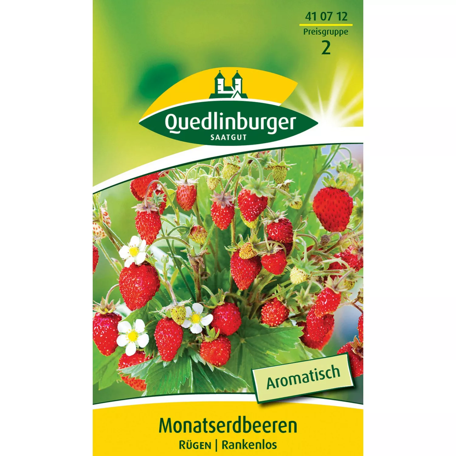 Quedlinburger Monatserdbeere ''Rügen'' günstig online kaufen