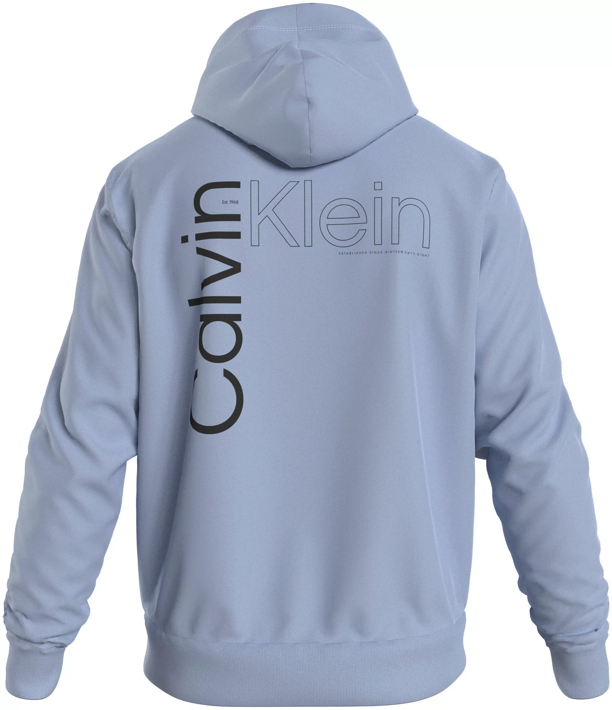 Calvin Klein Kapuzensweatshirt "ANGLED BACK LOGO HOODIE" günstig online kaufen