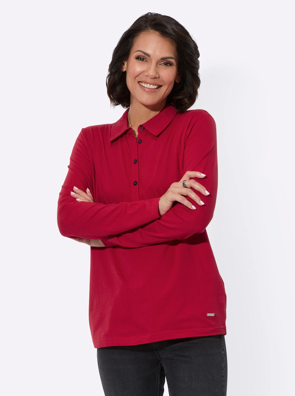 Casual Looks Langarmshirt "Shirt", (1 tlg.) günstig online kaufen