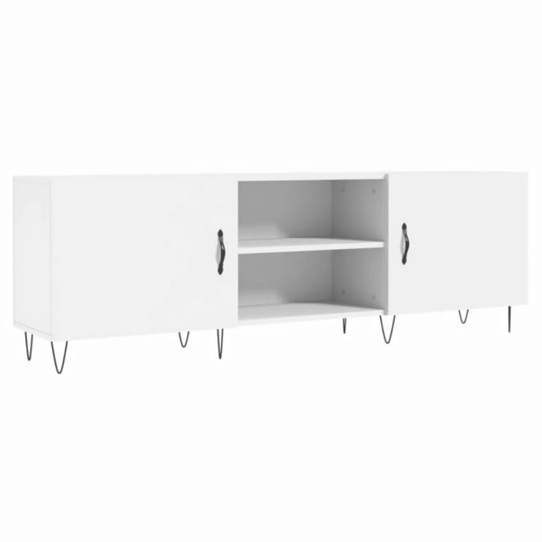 furnicato TV-Schrank Weiß 150x30x50 cm Holzwerkstoff (1-St) günstig online kaufen