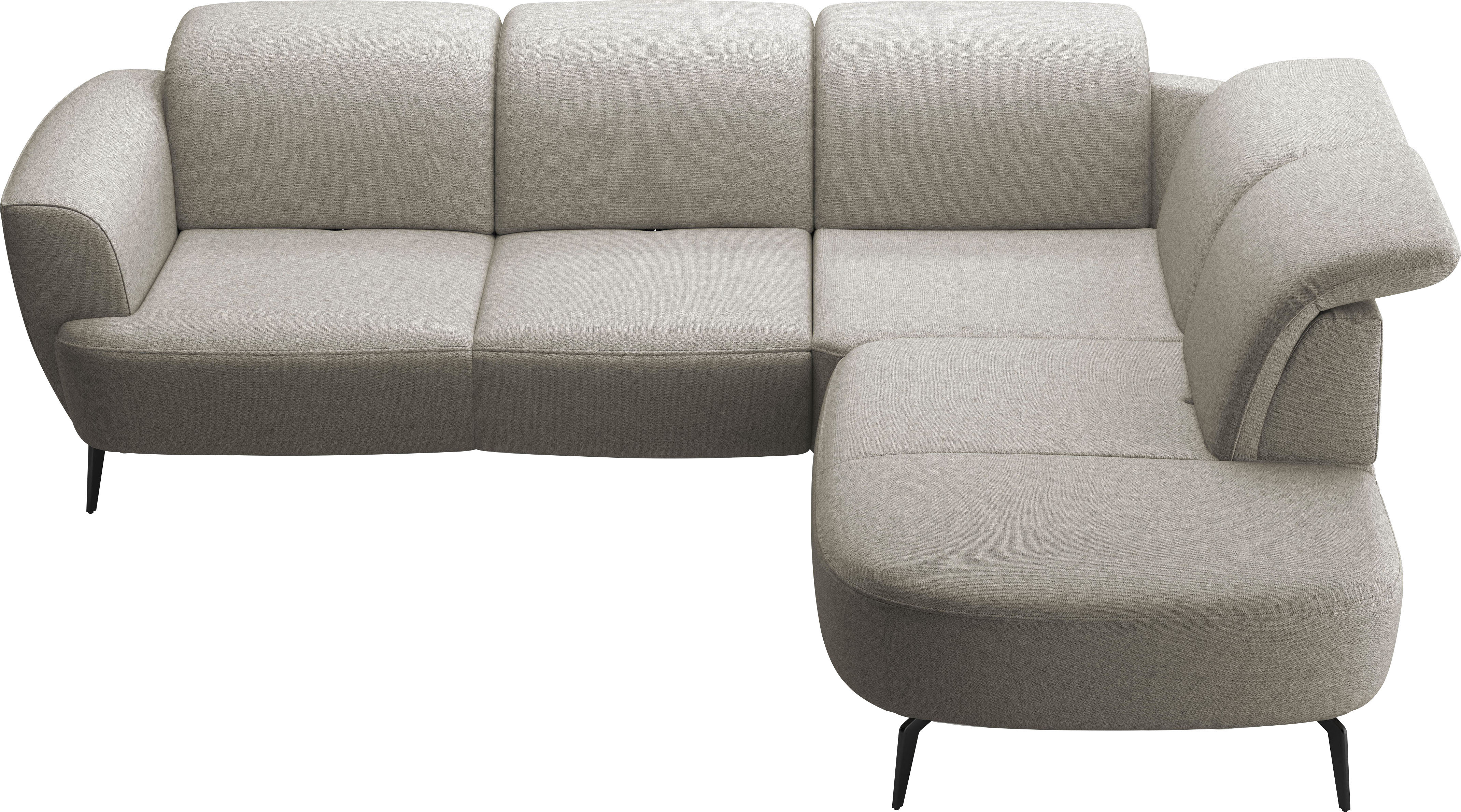 sit&more Ecksofa "Zoe", ink.Sitztiefenverstellung, wahlweise mit Kopfteilve günstig online kaufen