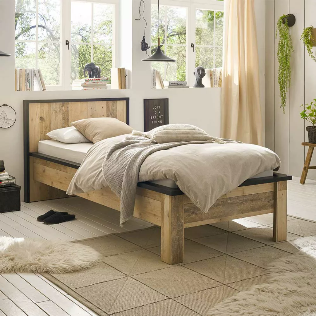 Schlafzimmer Set 4teilig im modernen Landhausstil 209 cm hoch (vierteilig) günstig online kaufen