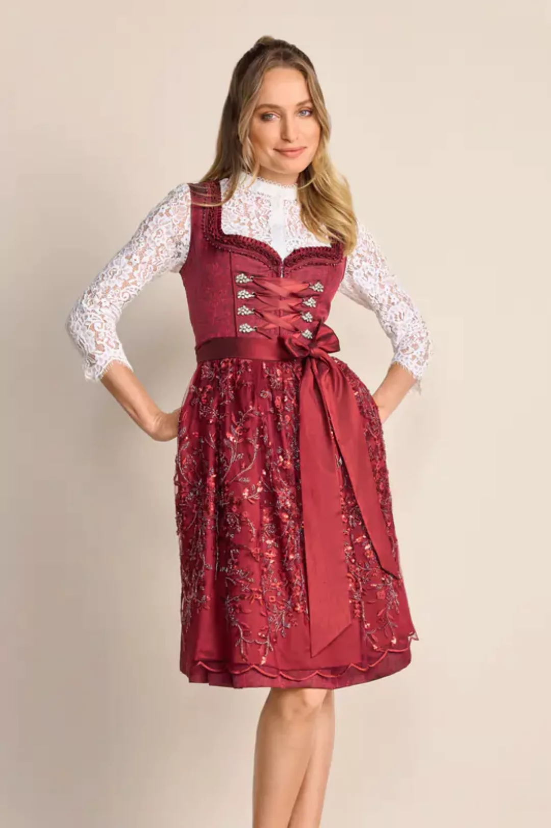 Dirndl Olive (60cm) günstig online kaufen