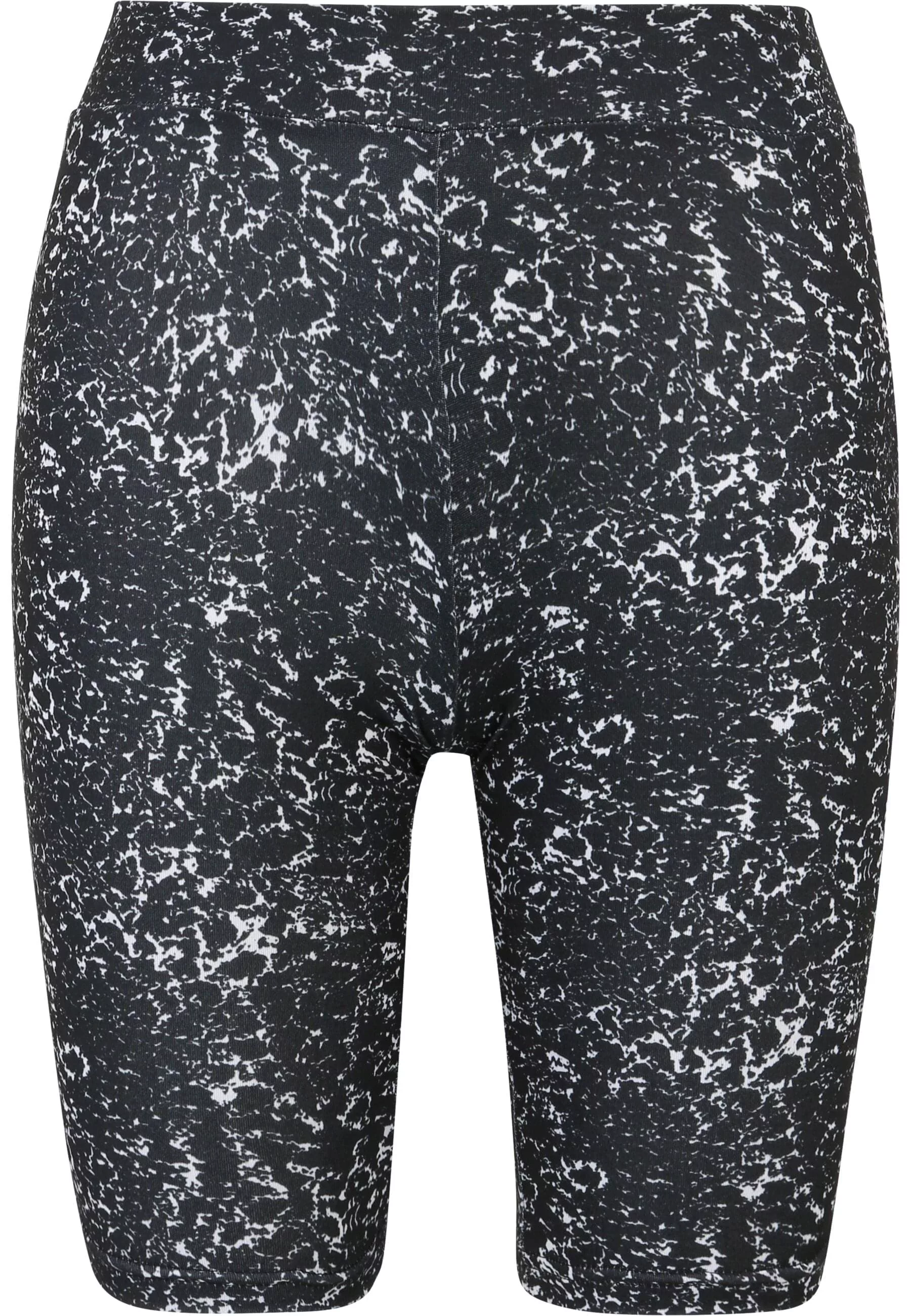 URBAN CLASSICS Stoffhose "Urban Classics Damen Ladies AOP Cycle Shorts 2-Pa günstig online kaufen